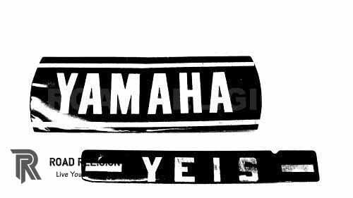 Road Religion Chamber Sticker (Yamaha Logo) Compatible for Yamaha RX100/ RX135/ RXG135