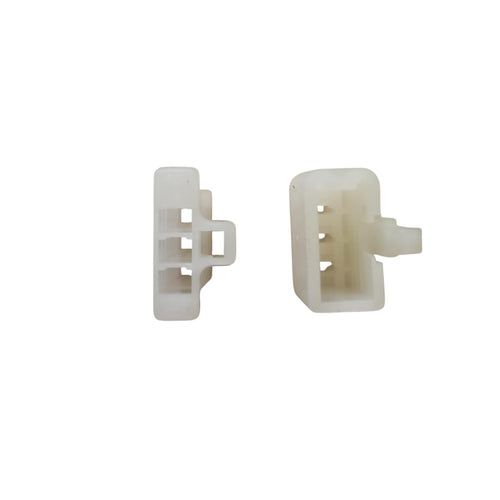 3 Pin Electrical Coupler with Terminal Set – Wire Connector Plug (Pack of 5)