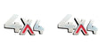 4x4 Thar Emblem Combo (Set of 2)