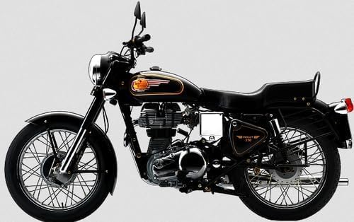 Road Religion Throttle & Bend-Type Clutch Cable Set (2 Pcs) for Royal Enfield Classic 350 (UCE & Reborn), Electra, Bullet, Standard