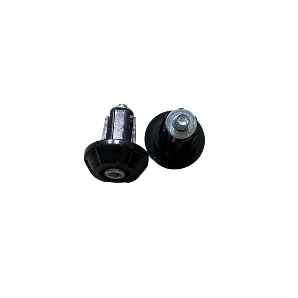 Road Religion Handlebar End Weights with Bolts for FZS - Heavy-Duty Bar End Sliders (Black)