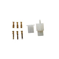 3 Pin Electrical Coupler with Terminal Set – Wire Connector Plug (Pack of 5)