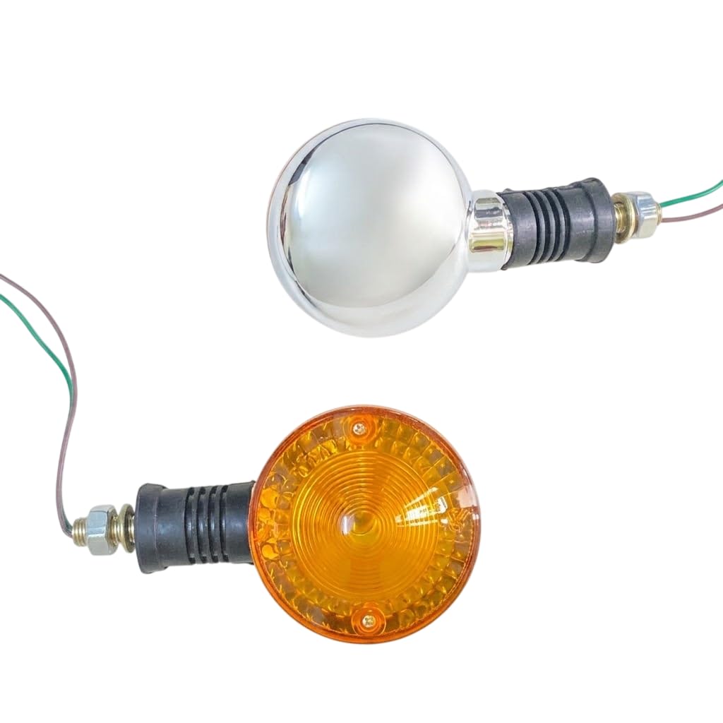 Genuine Swiss Rear Indicator/Turn Signal/Blinker Set Compatible with RX100 & RX135 Original | Rear Indicator Light Set (2 Pcs)