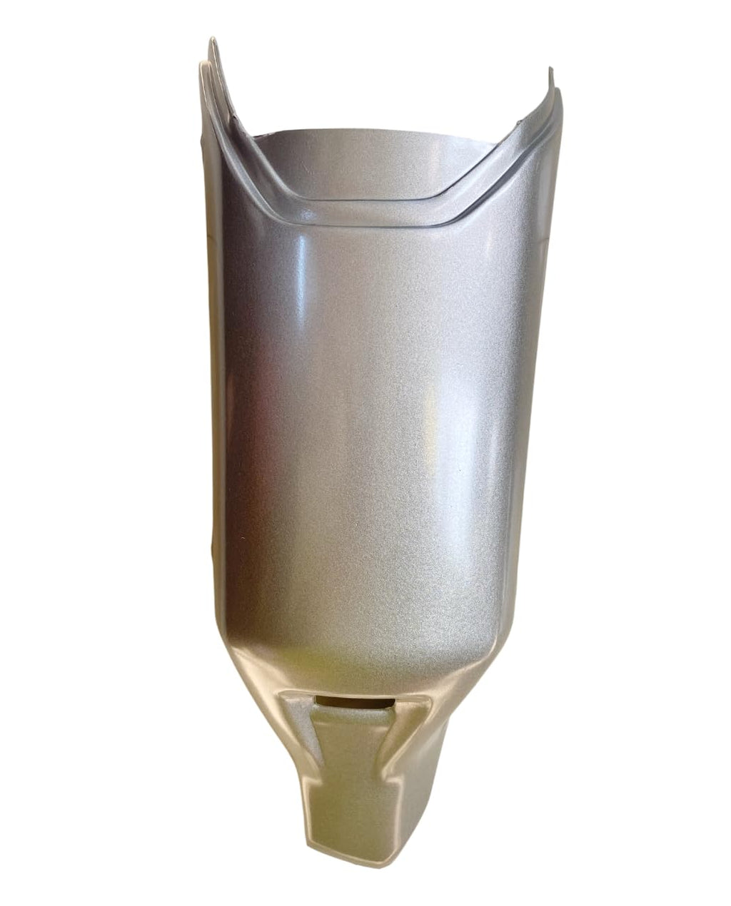 Road Religion Heavy-Duty Silencer Plate/Guard Compatible with FZ V1/ Fazer V1 (Silver)
