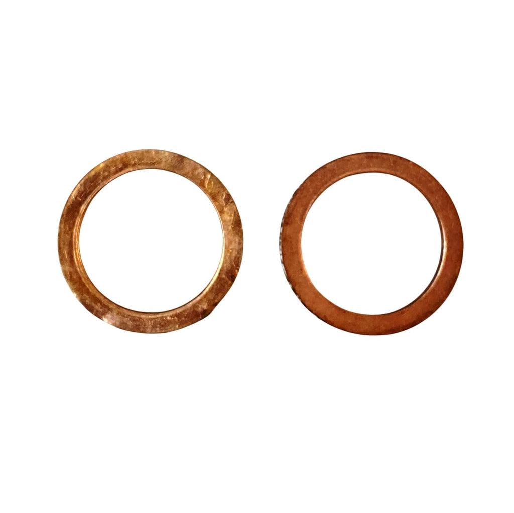 Road Religion Copper Exhaust Gasket for FZ-16 | Heat-Resistant Seal | Leak-Proof Fit | Durable Replacement - (R1059)