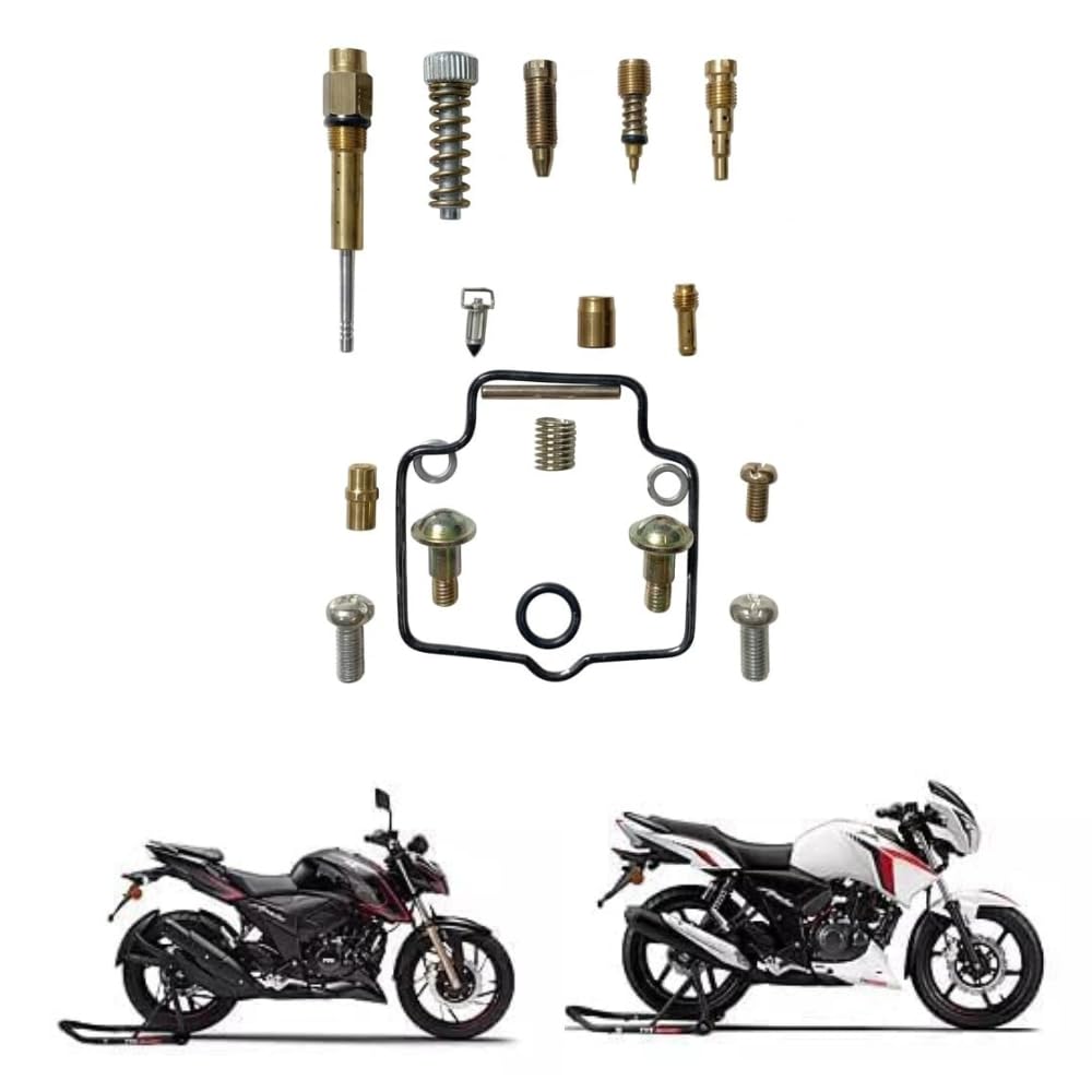 Road Religion Carburetor Repair Kit Compatible With Apache RTR 160, 180 - Superior Craftsmanship
