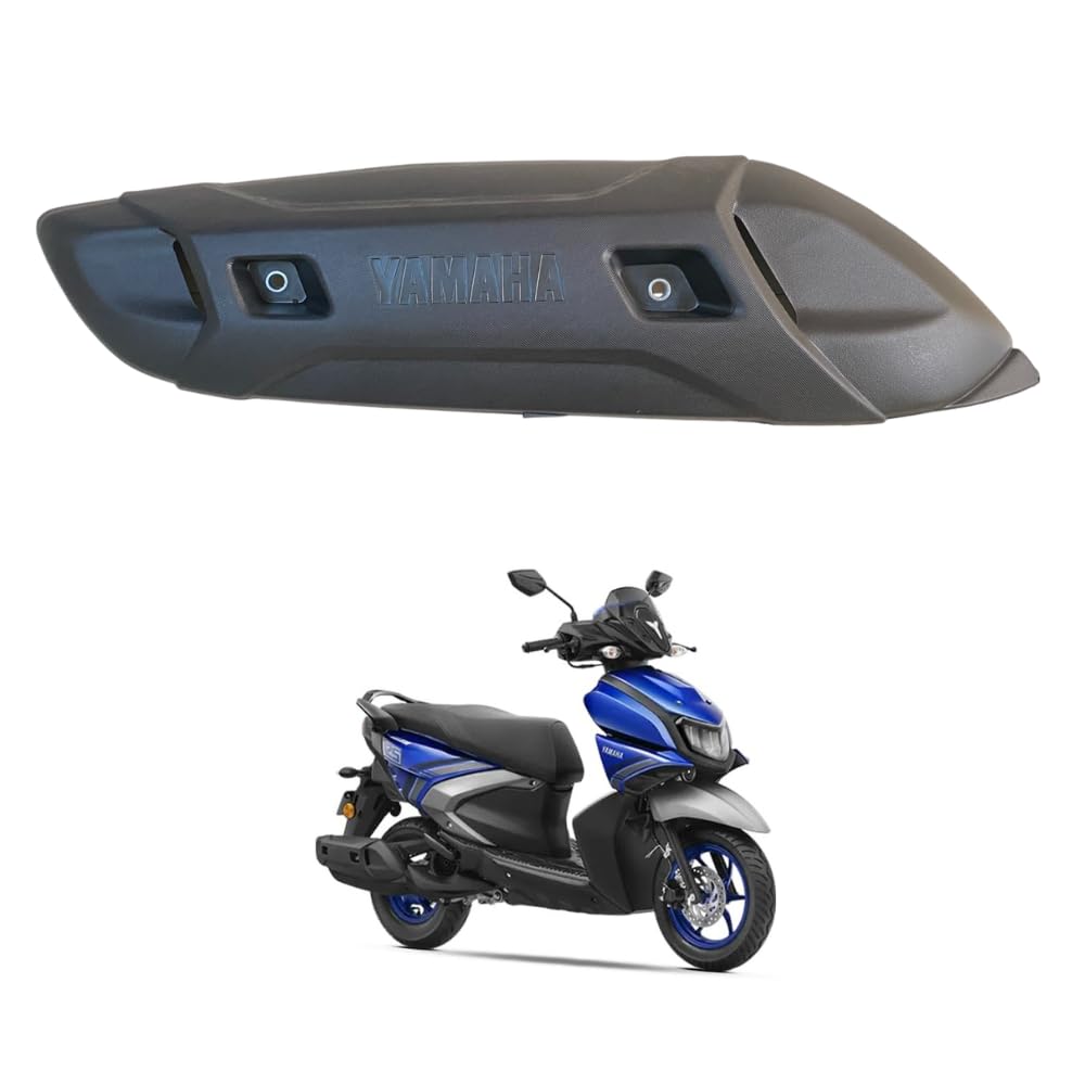 Road Religion Heavy-Duty Silencer Plate/Guard Compatible with Ray BS6