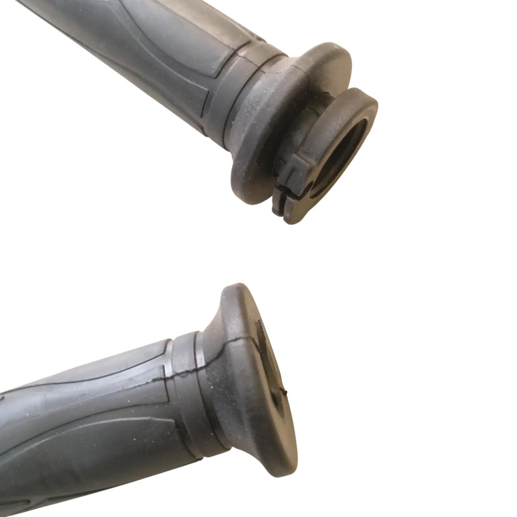 Road Religion Handle Grip Set Compatible with Ntorq 125 – Anti-Slip Rubber Handlebar Grips Replacement (Left & Right)