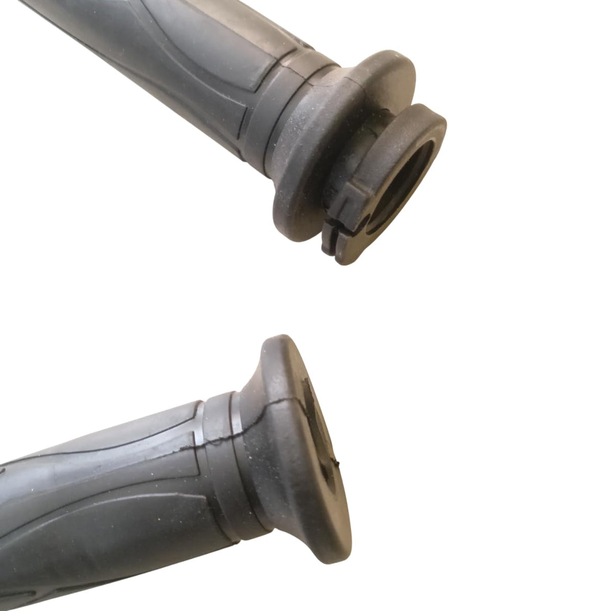 Road Religion Handle Grip Set Compatible with Ntorq 125 – Anti-Slip Rubber Handlebar Grips Replacement (Left & Right)