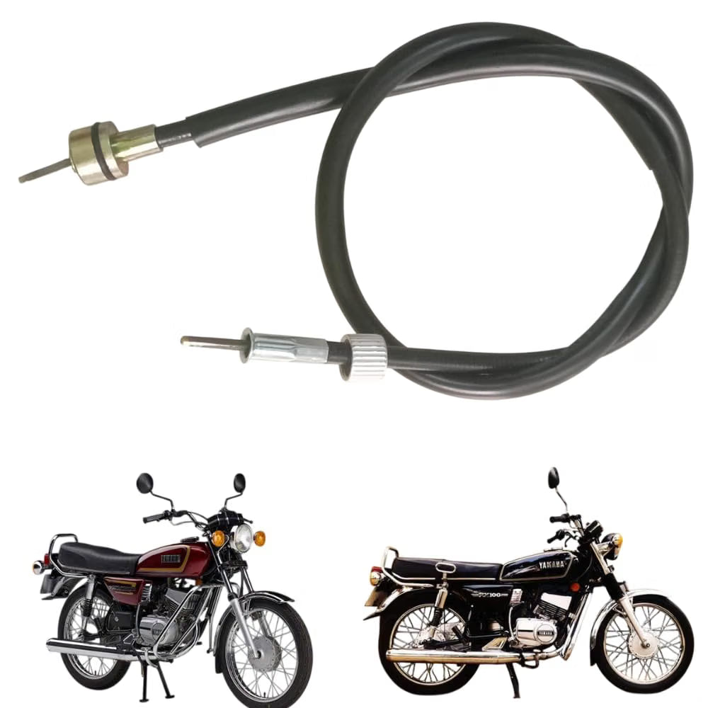 Road Religion Speedometer Cable compatible with RX100 / RXG135 / RX135 / RXZ/YBX/CRUX Reliable and Accurate Speed Measurement for Your Bike - (RR3004)