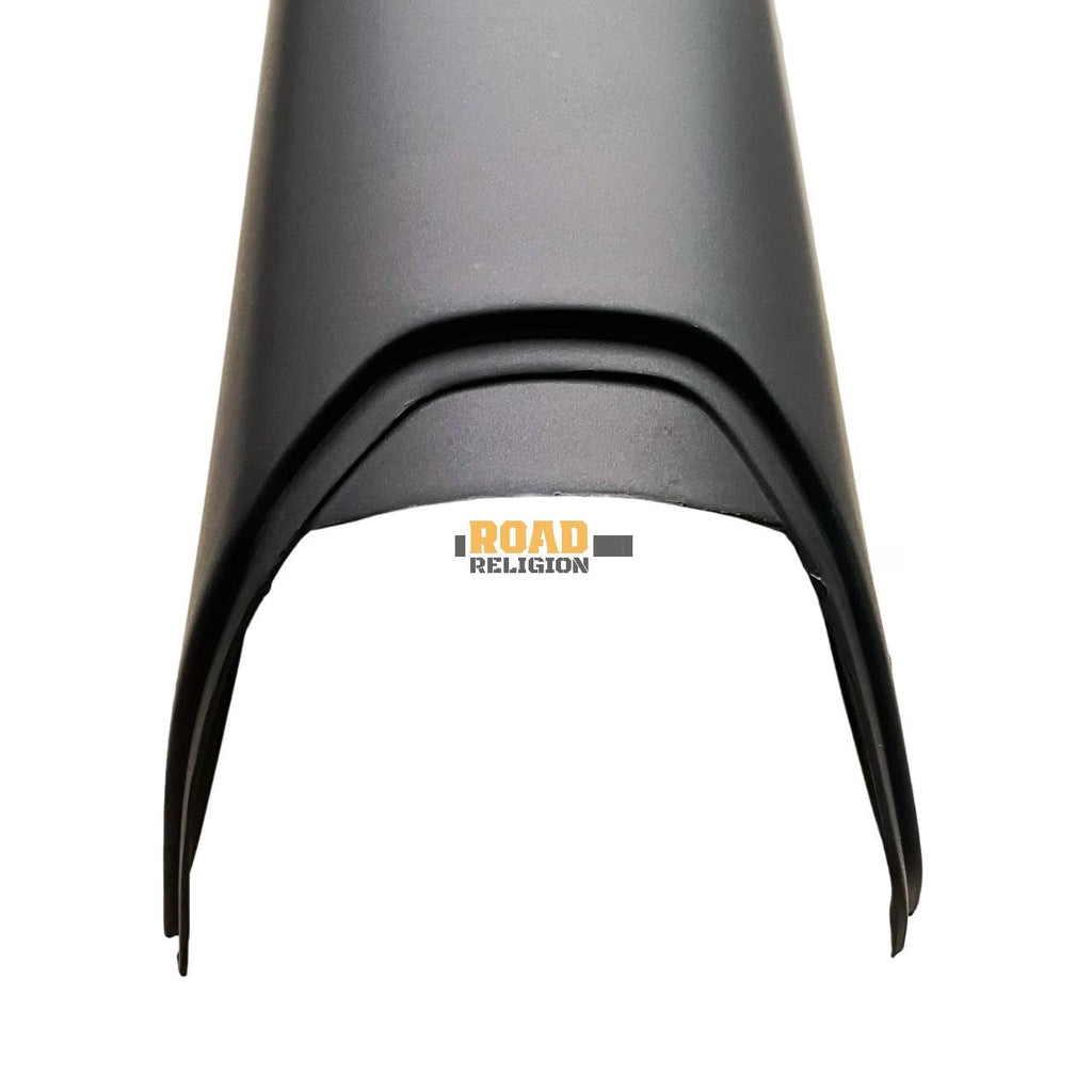 Road Religion Heavy-Duty Silencer Plate/Guard Compatible with Yamahaa FZ V1/ Fazer V1 (Black)