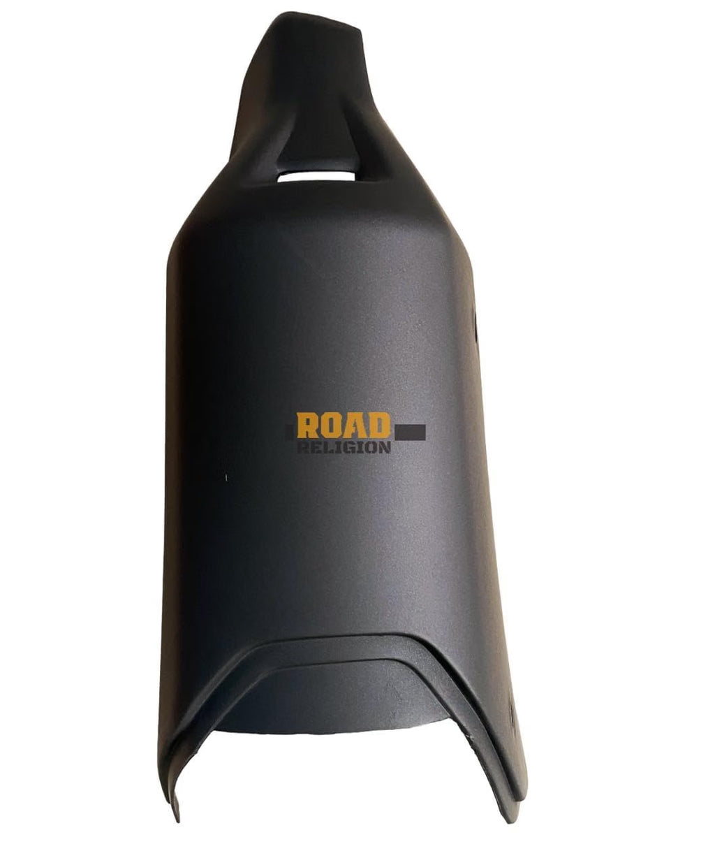 Road Religion Combo Silencer Plate and End Cap Set, Black, Compatible with FZ V1 and Fazer V1, Exhaust Cover