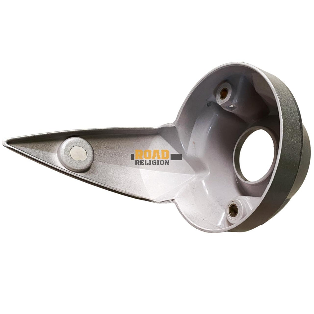 Road Religion Heavy-Duty Silencer End Cap Compatible with Yamahaa FZ V2/ Fazer V2 (Silver) - (R1080)