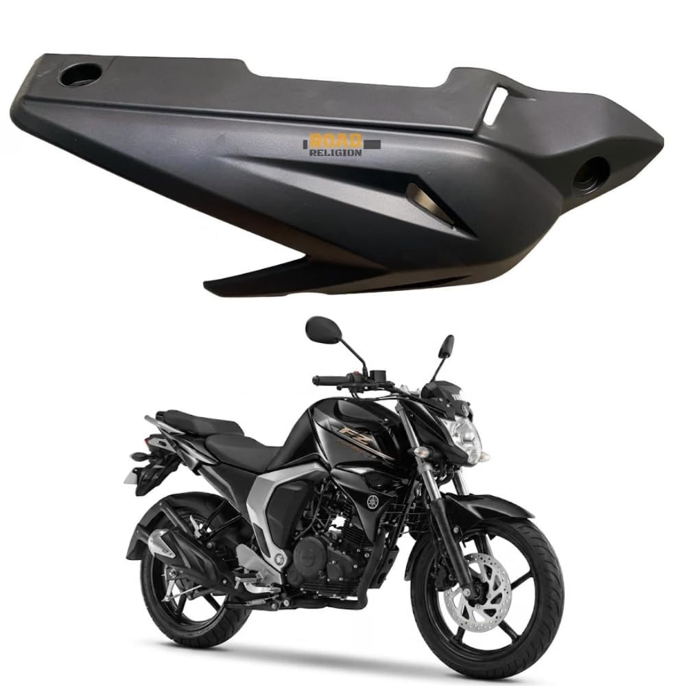 Road Religion Heavy-Duty Silencer Plate/Guard Compatible with Yamaha FZ V2/ Fazer v2