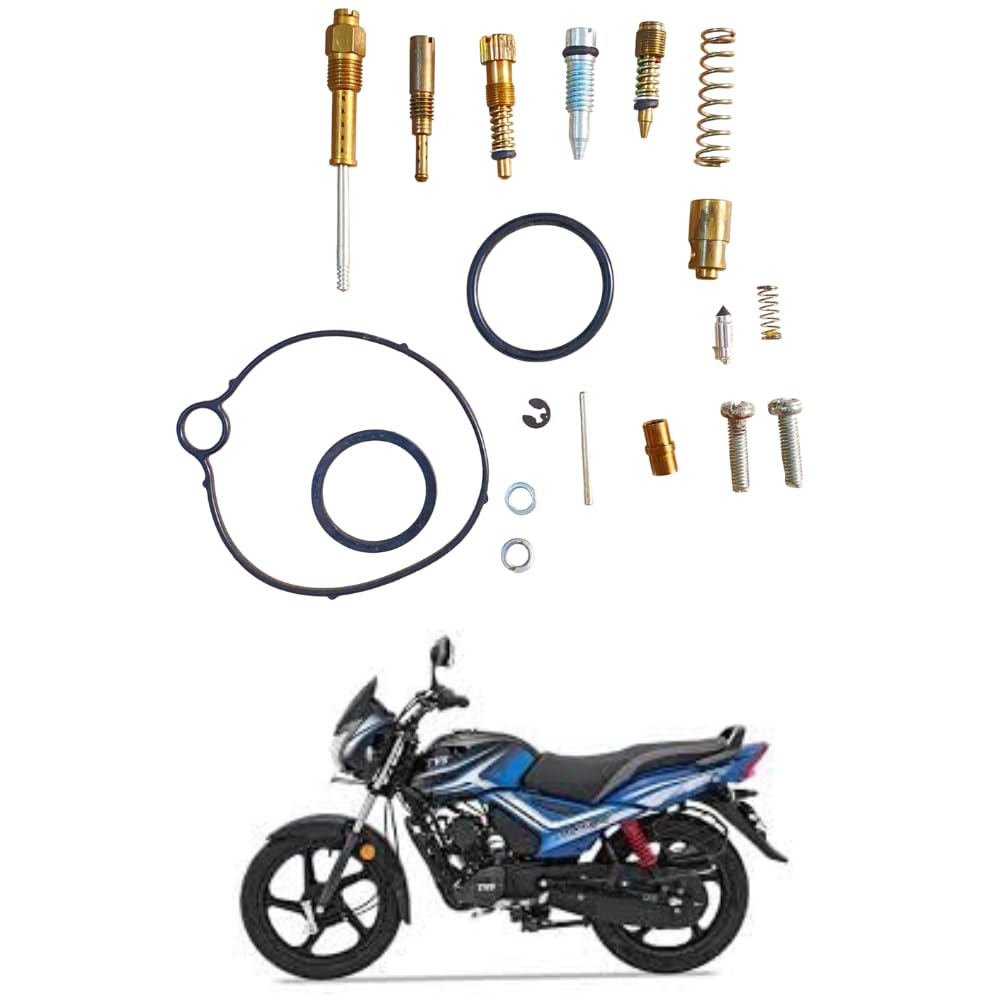 Road Religion Carburetor Repair Kit Compatible With TVS Star (Spaco) - Superior Craftsmanship