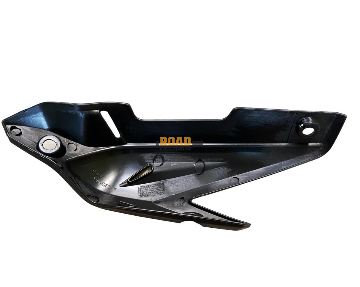Road Religion Heavy-Duty Silencer Plate/Guard Compatible with Yamaha FZ V2/ Fazer v2