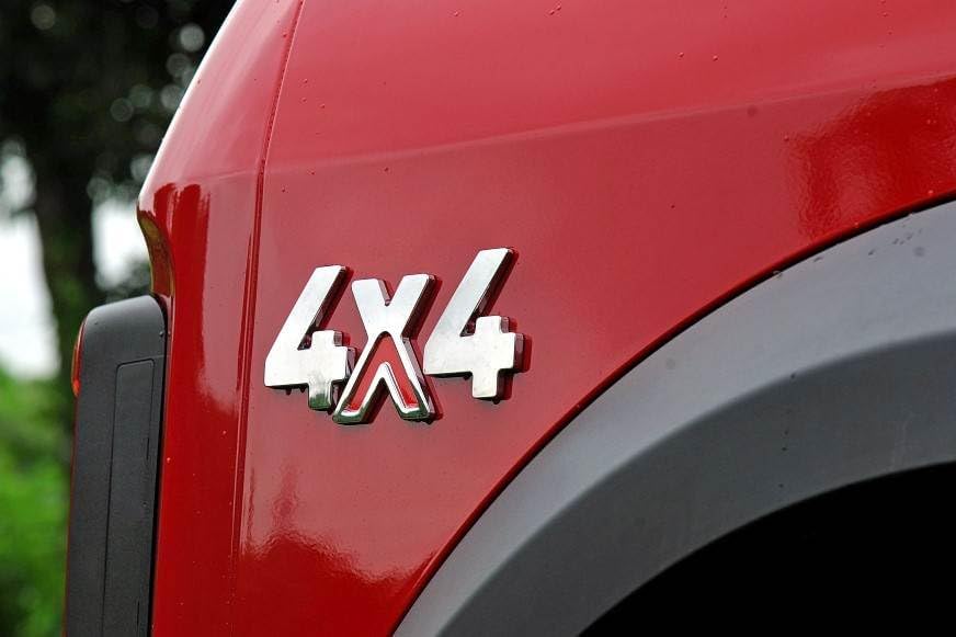 4x4 Thar Metal Finish Emblem Decal – Premium Rugged Off-Road Enthusiast Badge