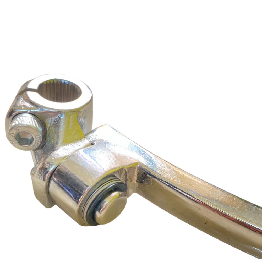 Road Religion Kick Starter Lever Compatible with RX100 | Heavy Duty Kick Pedal | Durable Steel Kick Start Assembly Replacement