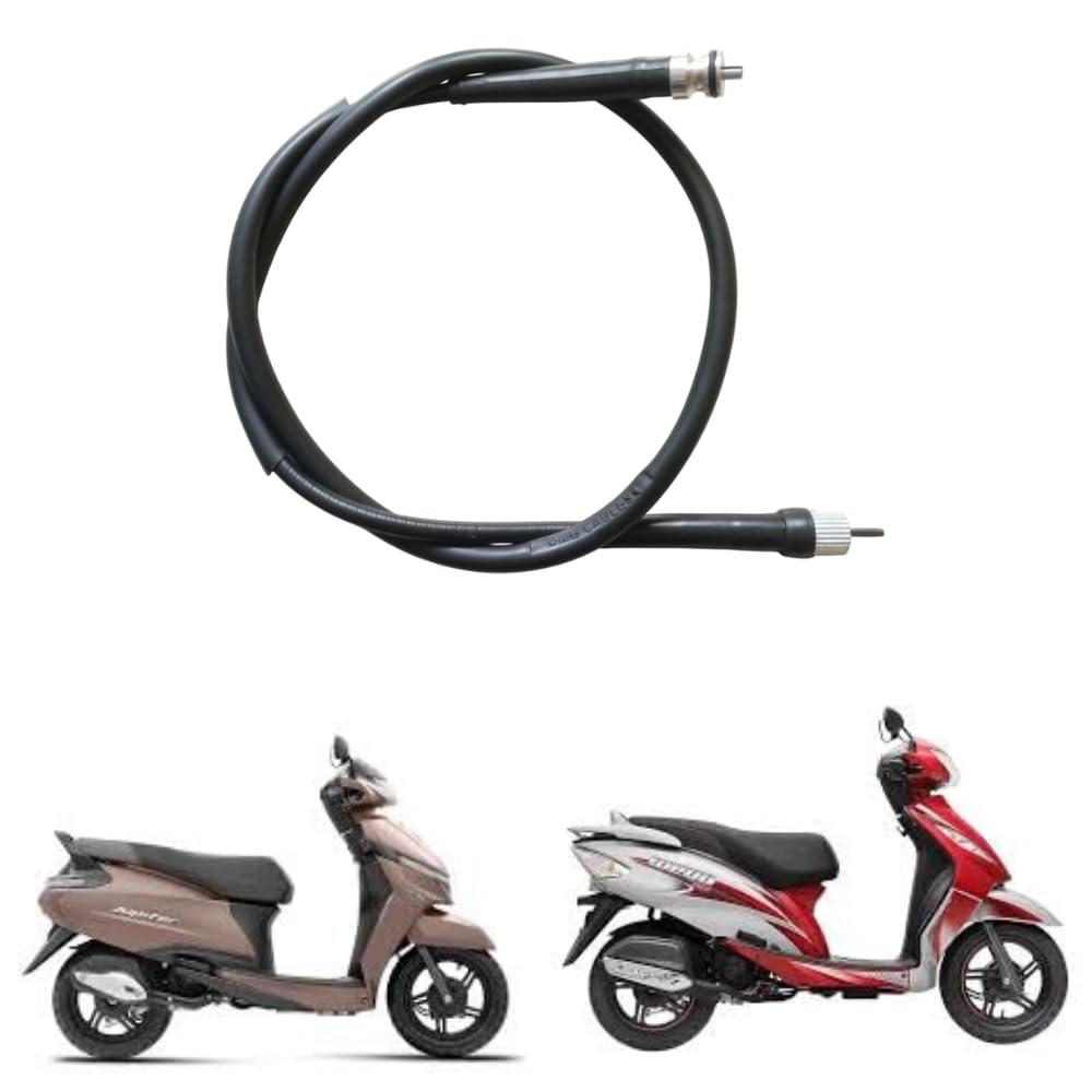 Speedometer Cable for Wego 110 (New Model Disc) & Jupiter Drum | Accurate Speed Reading | Smooth Rotation | Heavy-Duty Build | Direct Fit Replacement - (RR2788)
