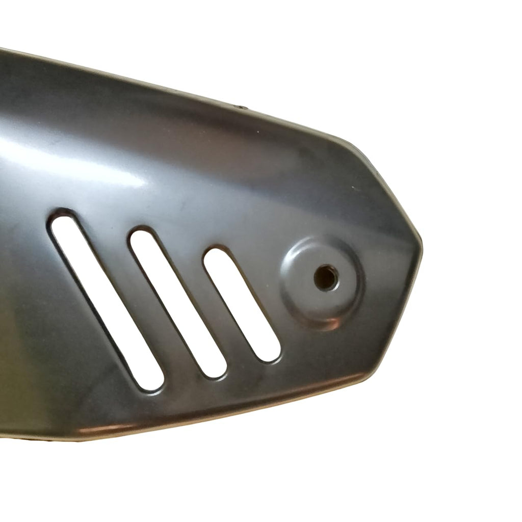 Heavy-Duty Black Silencer Guard Compatible with NTORQ 125 – Premium Exhaust Protector