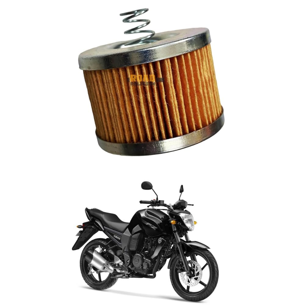 Road Religion Engine Parts Oil Filter Compatible with FZ-16 V1 | High Efficiency Oil Filter Element | Durable Replacement for Better Engine Parts Protection