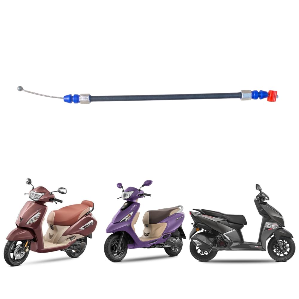 Road Religion Seat Lock Cable Upgrade for Jupiter (Old Model), BS-6, Zest, Wego 110, Ntorq (Old Model) - Enhanced Security and Reliability