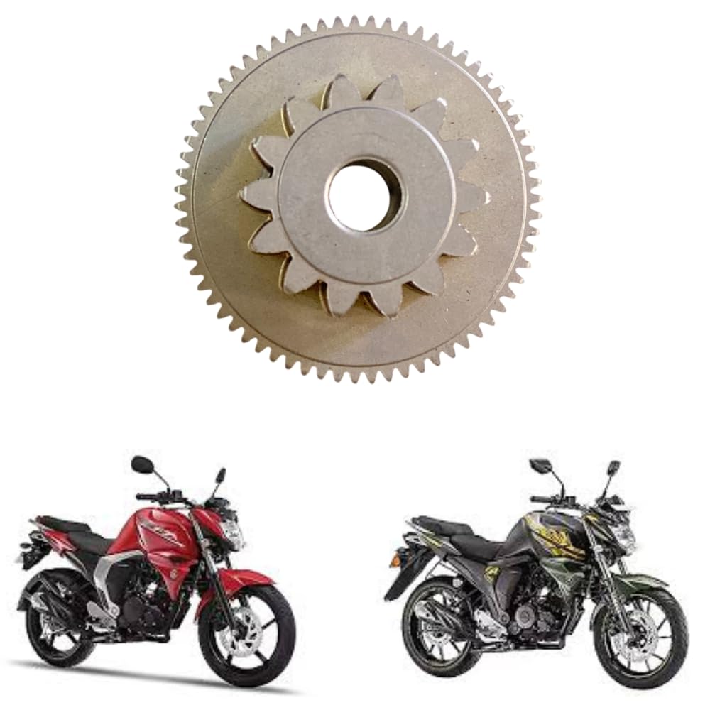 Self Starter Gear Compatible with FZ V2 | Heavy-Duty Self Start Motor Gear for Smooth Engine Parts Starting - (R1786)
