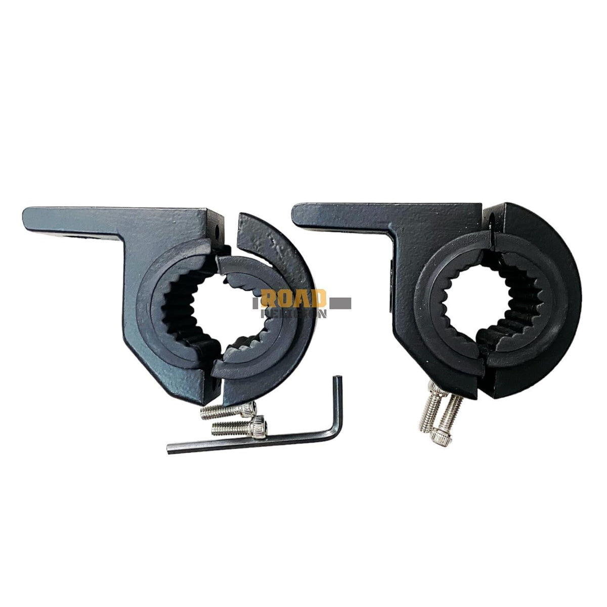 Fog Lamp Clamp Universal (Pack of 2) - Heavy Duty Construction