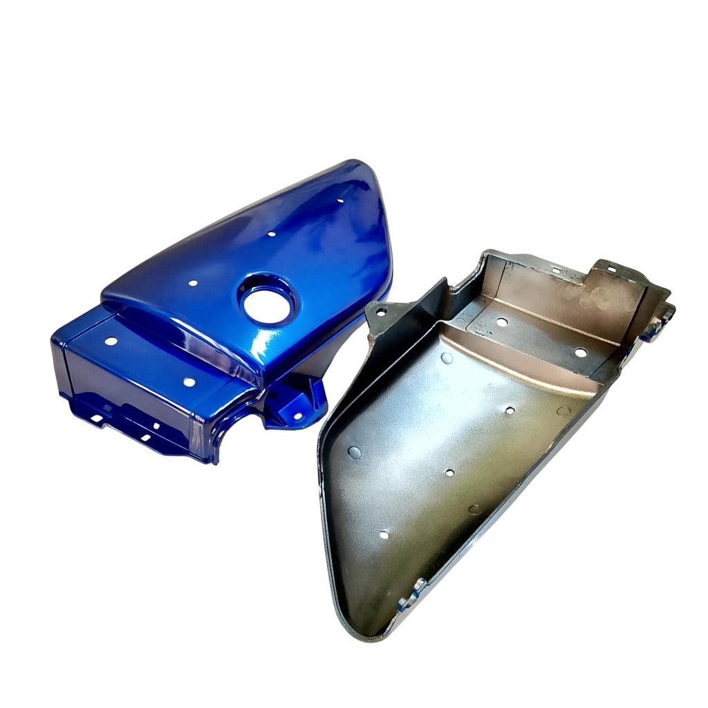 Road Religion Side Panel with Rubber Fittings compatible with RX100/RX135 - High Graded (Blue)