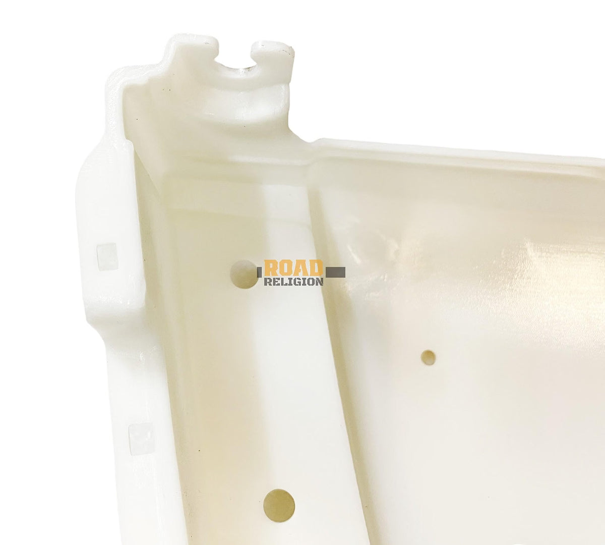 Road Religion Superior-grade Side Panel with Rubber Fittings, RX100 Side Panel Monogram, 'L' Monogram compatible with Yamaha RX100 (Top Grade Plastic - Plain)