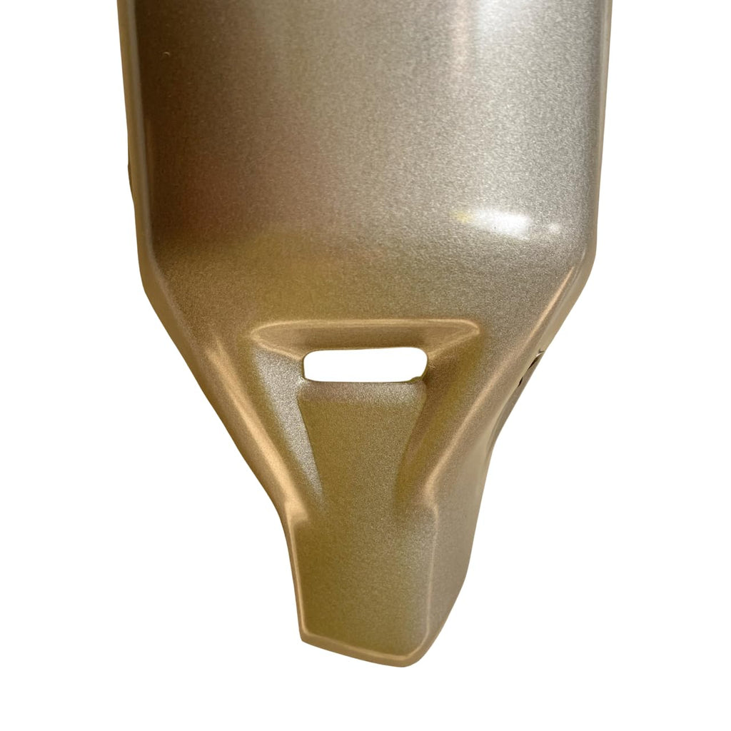 Road Religion Heavy-Duty Silencer Plate/Guard Compatible with FZ V1/ Fazer V1 (Silver)