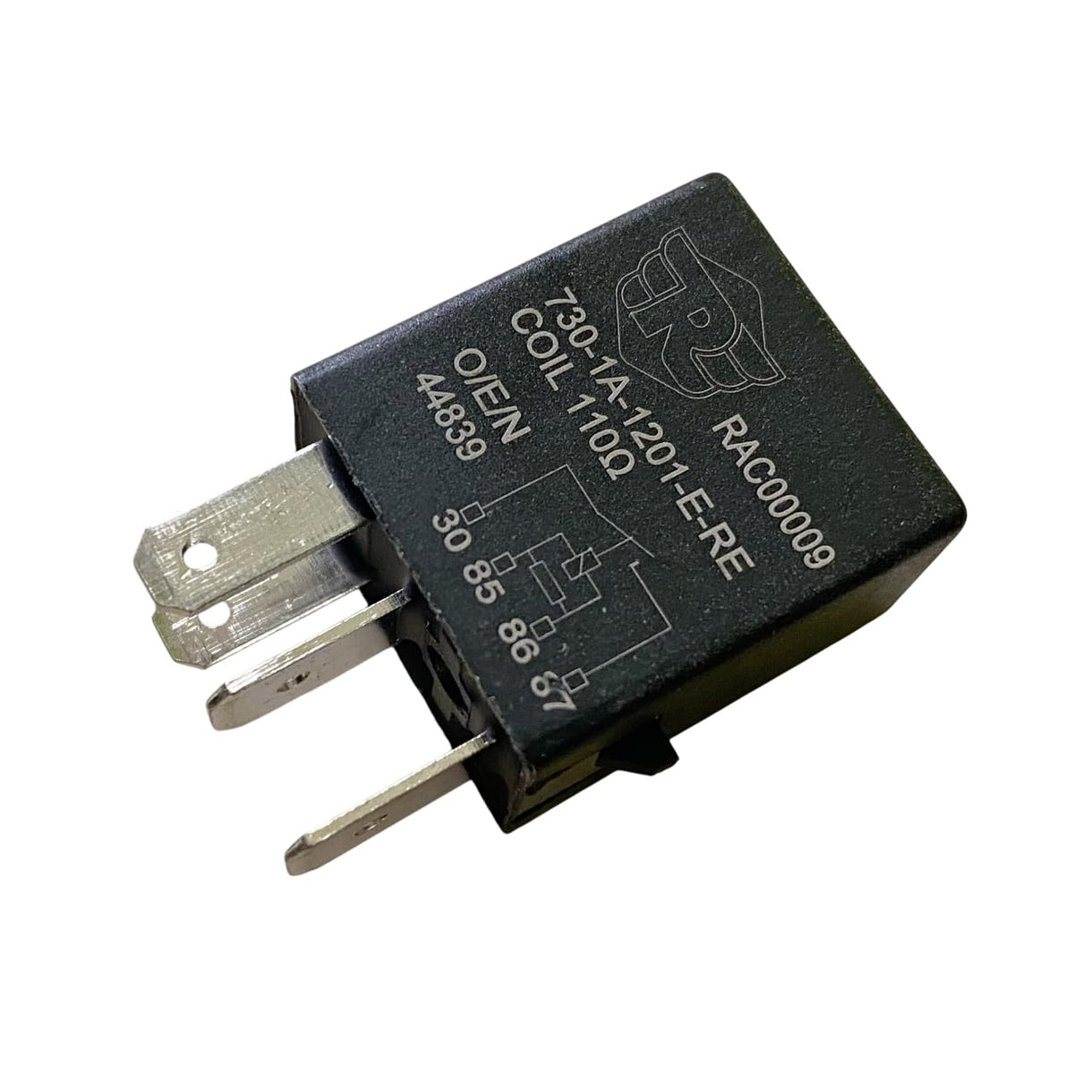 Road Religion Genuine 4-Pin Automotive Relay Compatible with Interceptor 650, Continental GT 650, Himalayan 450, Classic 350 Reborn, Hunter 350, Meteor 350 & Bullet 350 | 730-1A-1201-E-RE COIL 110Ω)
