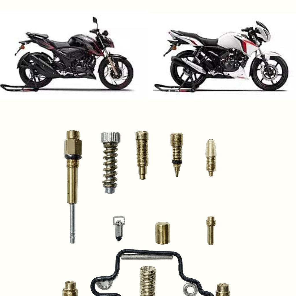 Road Religion Carburetor Repair Kit Compatible With Apache RTR 160, 180 - Superior Craftsmanship