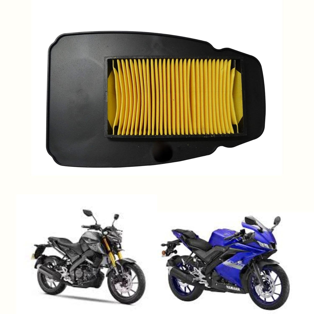 Air Filter Compatible with R15 V3 / MT-15 – High Performance Engine Parts Air Filter Replacement