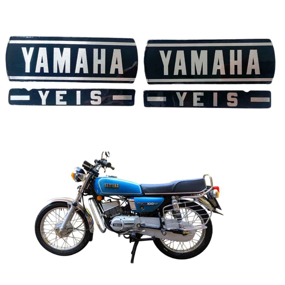 Road Religion Chamber Sticker (Yamaha Logo) Compatible for Yamaha RX100/ RX135/ RXG135