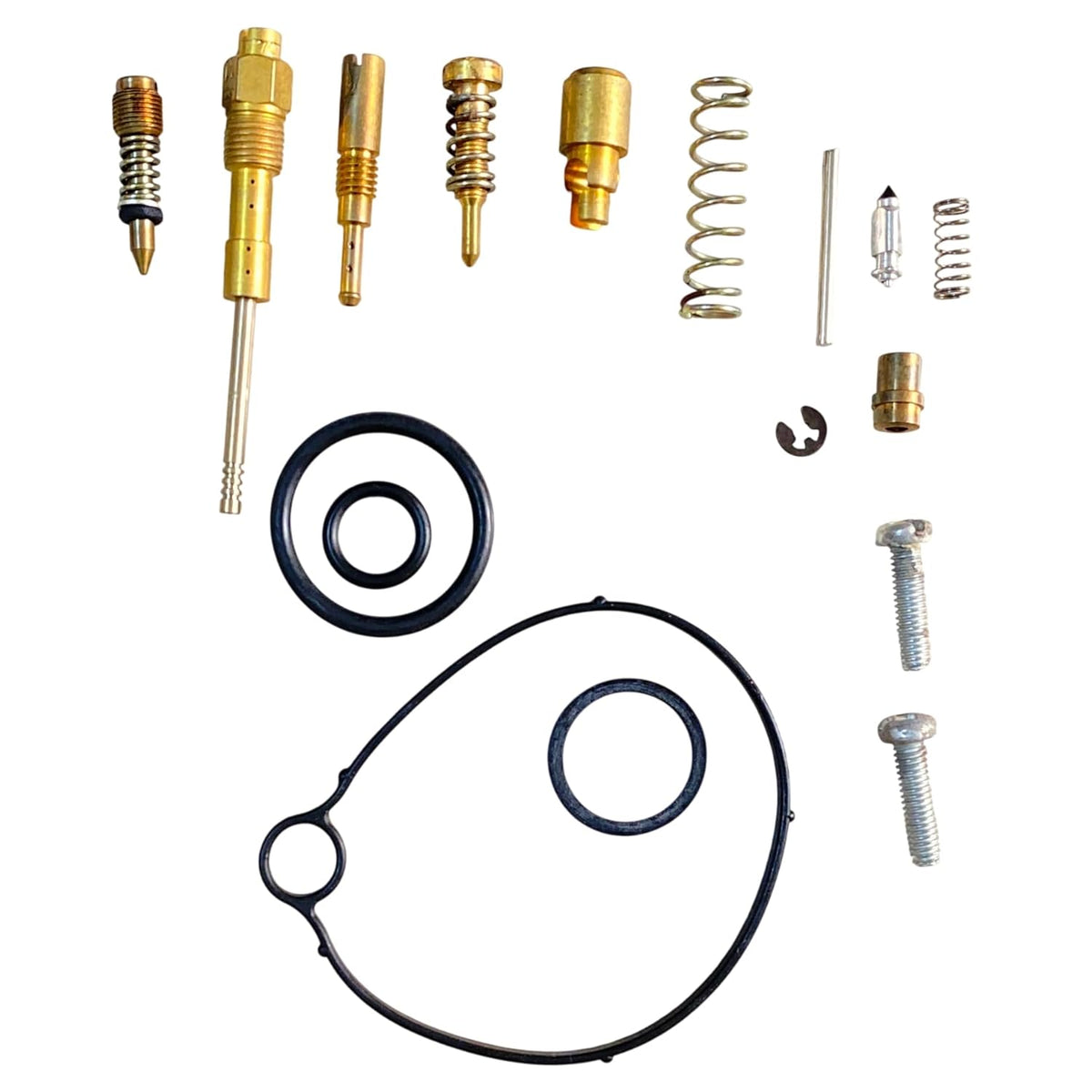 Road Religion Carburetor Repair Kit Compatible With TVS XL Super 100cc- Superior Craftsmanship