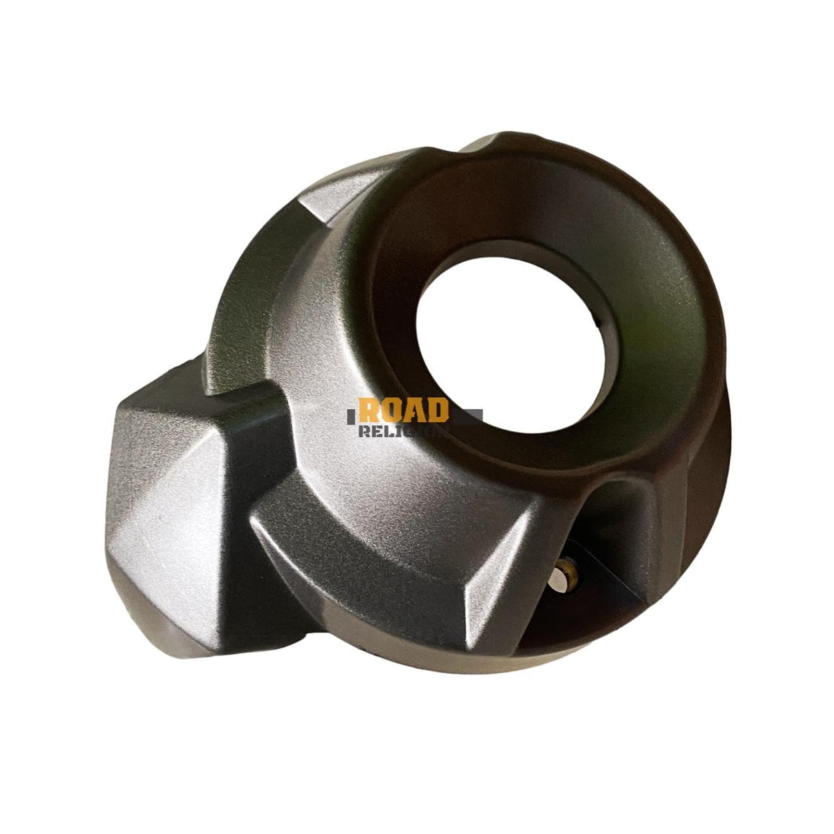 Road Religion Heavy-Duty Silencer End Cap Compatible with Yamahaa FZ V2/ Fazer V2 (Silver) - (R1080)