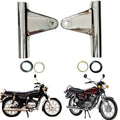 Road Religion Headlight Stay Set/Holder Set/Kaan Set - Compatible with RX100/ RX135 for Secure and Stylish Headlight Mounting (High-grade material Used) - (R0502)