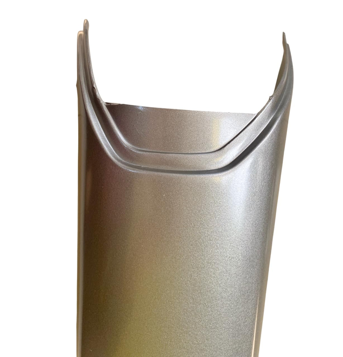 Road Religion Heavy-Duty Silencer Plate/Guard Compatible with FZ V1/ Fazer V1 (Silver)
