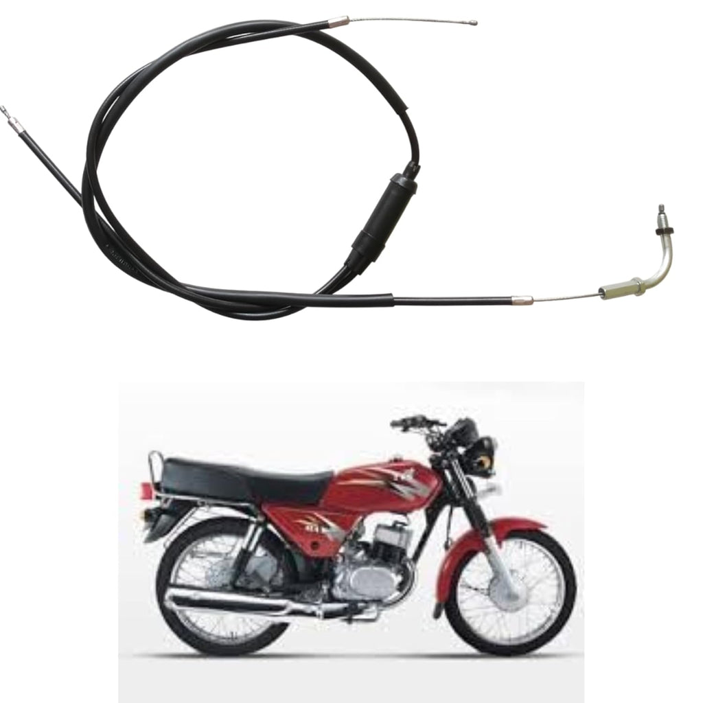 Accelerator Cable for Suzuki Max 100 | Smooth Throttle Response | Heavy-Duty Build | Low Friction Wire | Direct Fit Replacement - (RR2002)