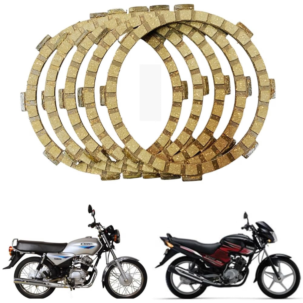 Road Religion Clutch Plate Set compatible with CRUX/ENTICER/YBX/YBR (5 pcs)