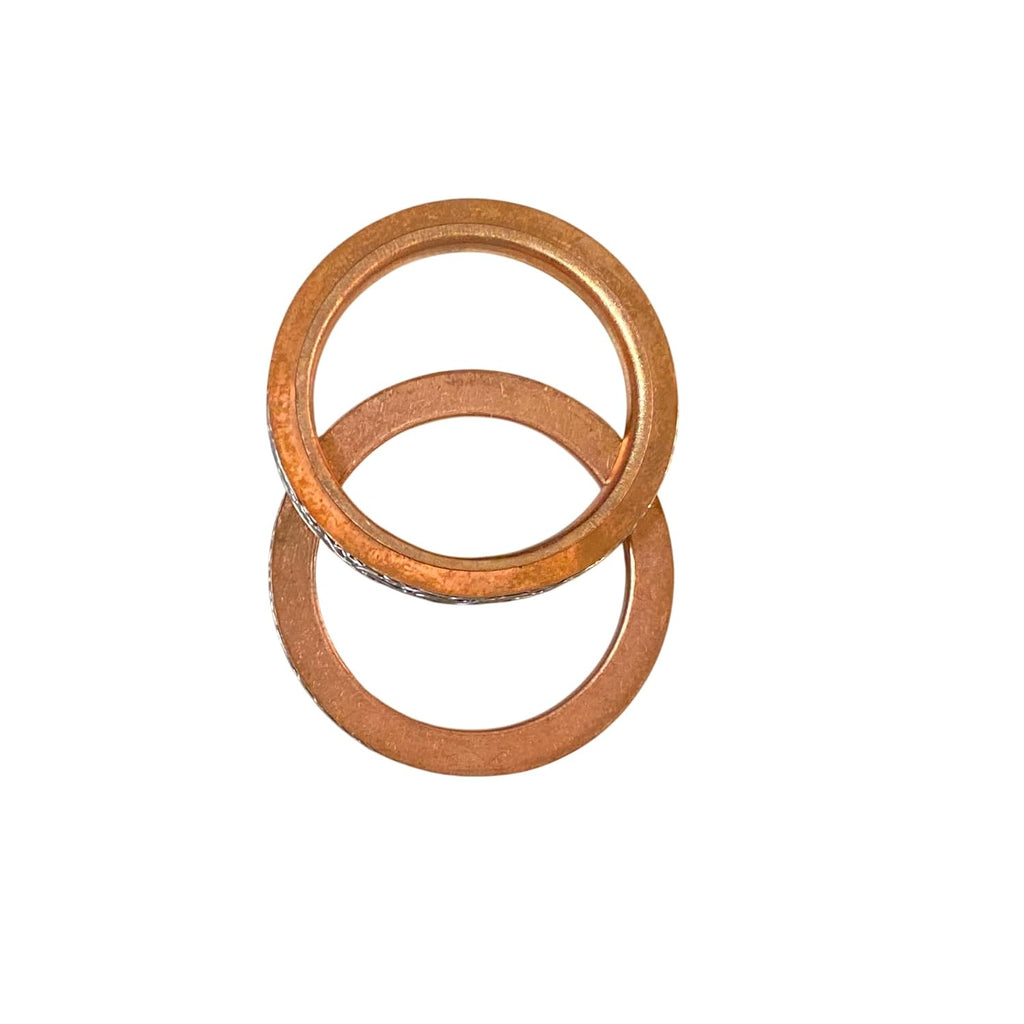 Road Religion Copper Exhaust Gasket for FZ-16 | Heat-Resistant Seal | Leak-Proof Fit | Durable Replacement - (R1059)