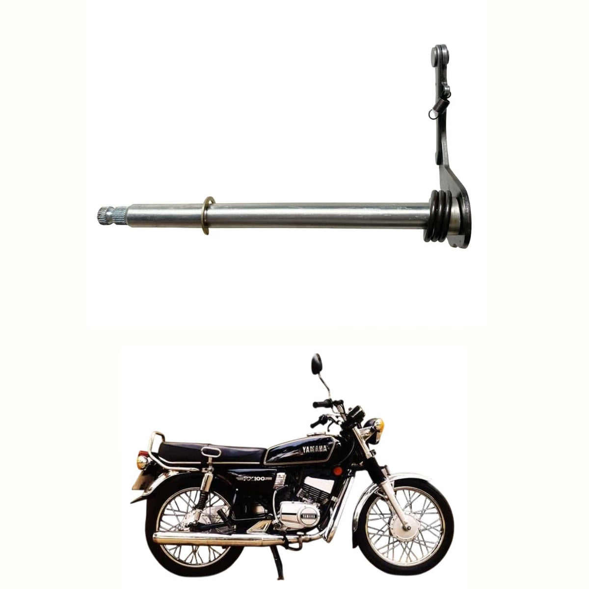 Road Religion Heavy-Duty Gear Shaft Assembly Compatible with RX100- Stainless Steel - (R1495)