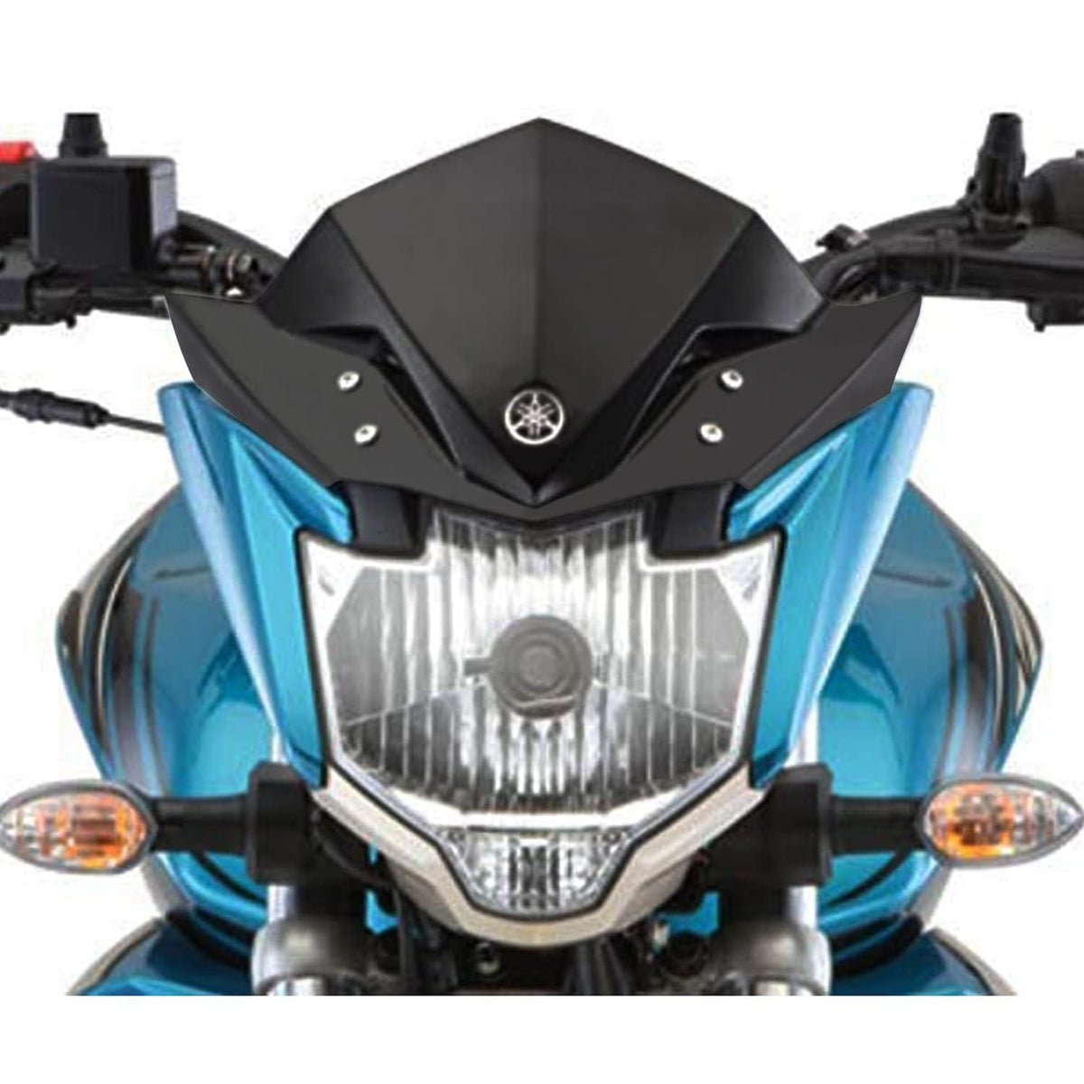 Road Religion Front Windshield Visor Glass for FZ V2 / FZ-S V2
