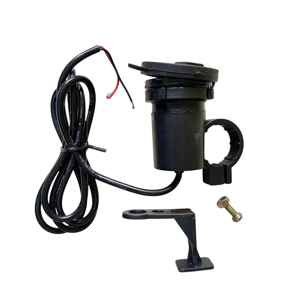 Motorcycle Hjg Usb Charger (Hjg Series), Cellular Phone, Black