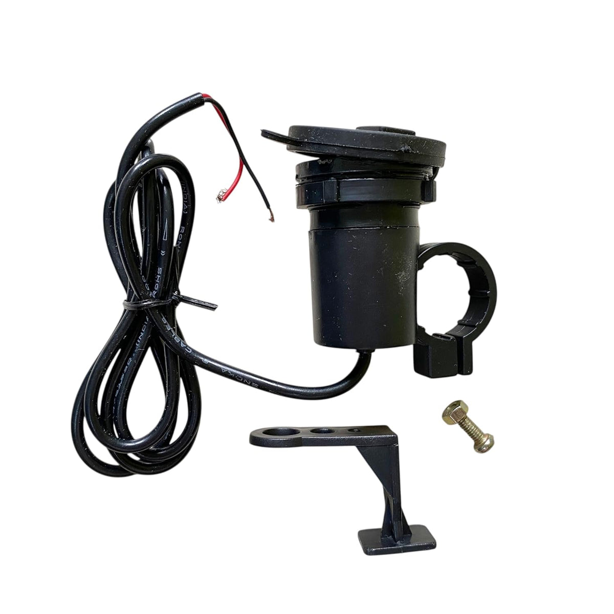Motorcycle Hjg Usb Charger (Hjg Series), Cellular Phone, Black