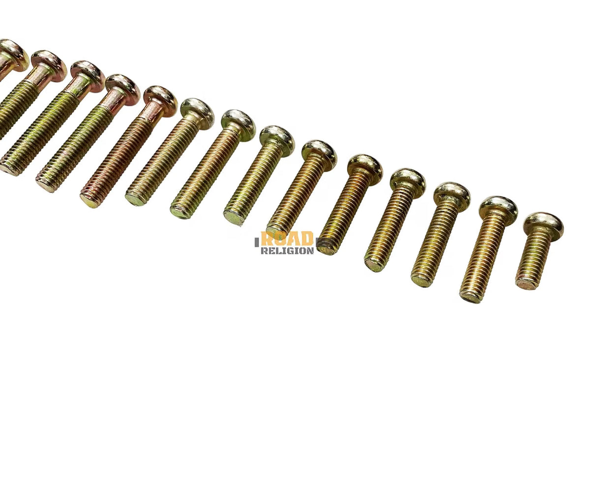 Road Religion Engine Screw Kit Compatible with RX100/ RX135 - Heavy-duty construction - (R0165)