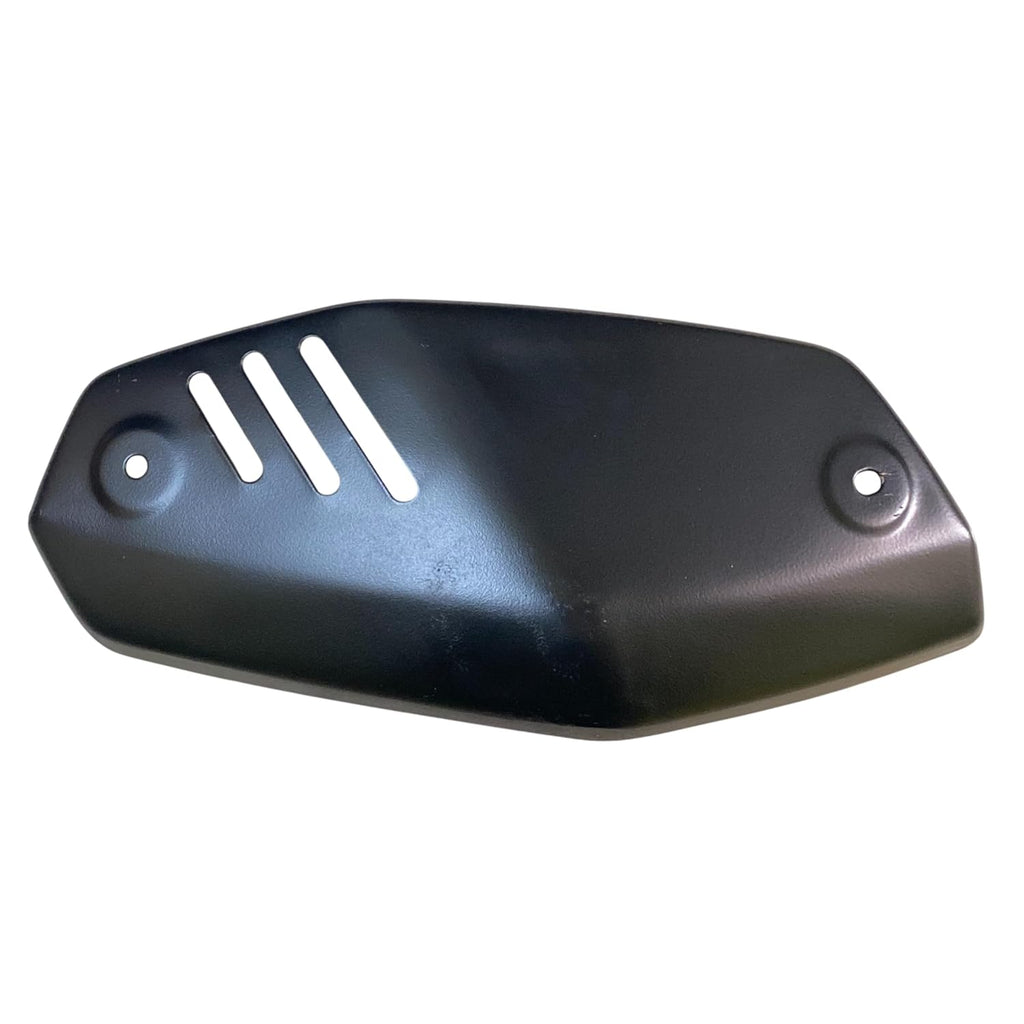 Heavy-Duty Black Metel Silencer Guard Compatible with NTORQ 125 – Premium Exhaust Protector