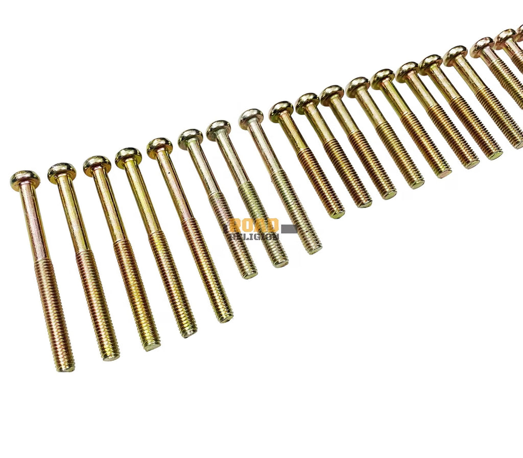 Road Religion Engine Screw Kit Compatible with RX100/ RX135 - Heavy-duty construction - (R0165)