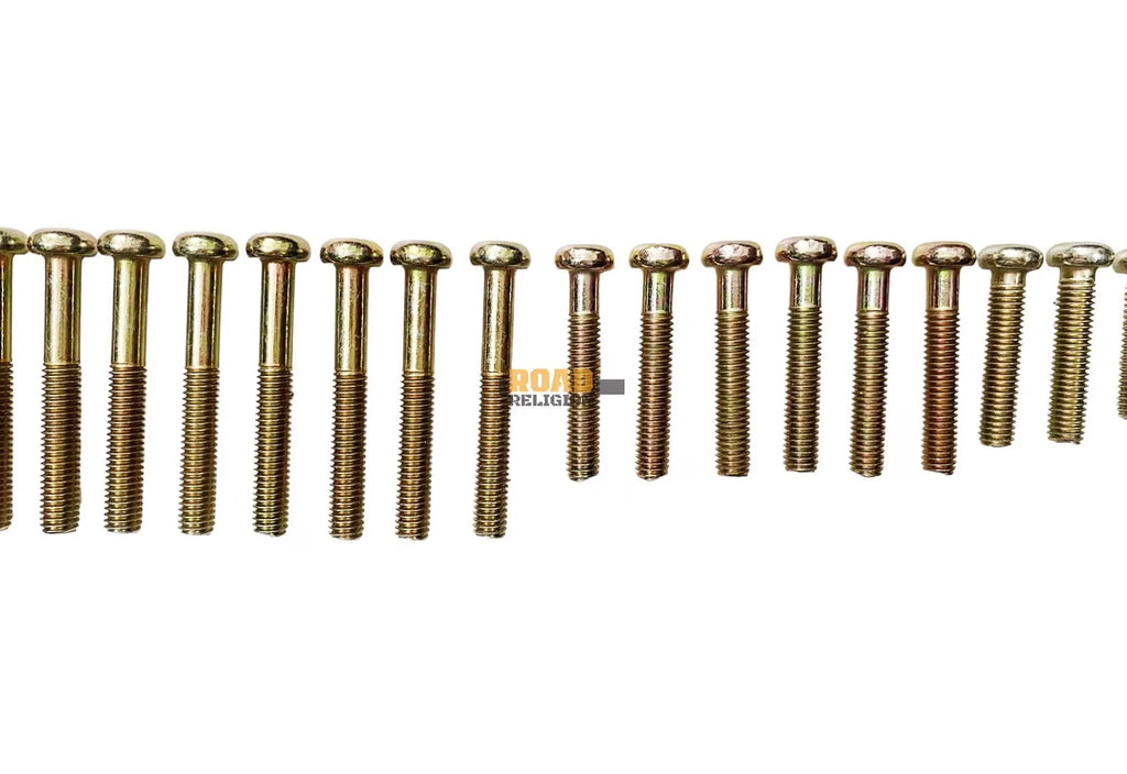 Road Religion Engine Screw Kit Compatible with RX100/ RX135 - Heavy-duty construction - (R0165)